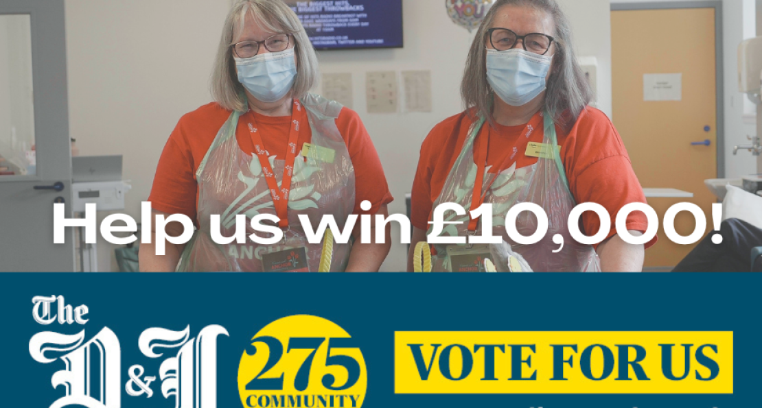 Help Friends of ANCHOR win £10,000